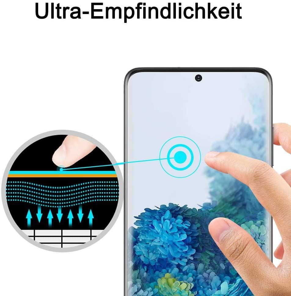 Samsung Cover & Protezioni schermo: FULL GLAS Schutzglas Panzerglas für Samsung Galaxy S20 PLUS – Nuovo e nell'imballaggio originale da Volketswil venduto da coverandmore 3