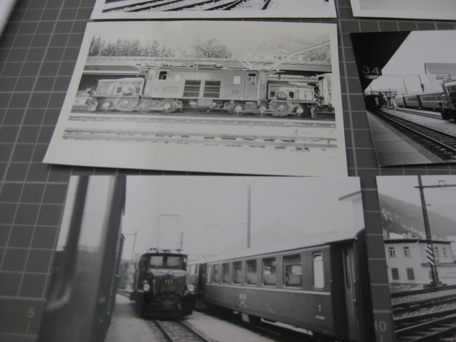 Cartoline postali: Fotos RhB Krokodil – Usato da Malters venduto da Marosko 1