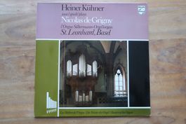 HEINER KÜHNER SPIELT NICOLAS DE GRIGNY IN BASEL - VINYL LP