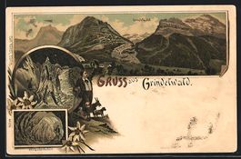 Litho Grindelwald, Gletscher u. Gletsche