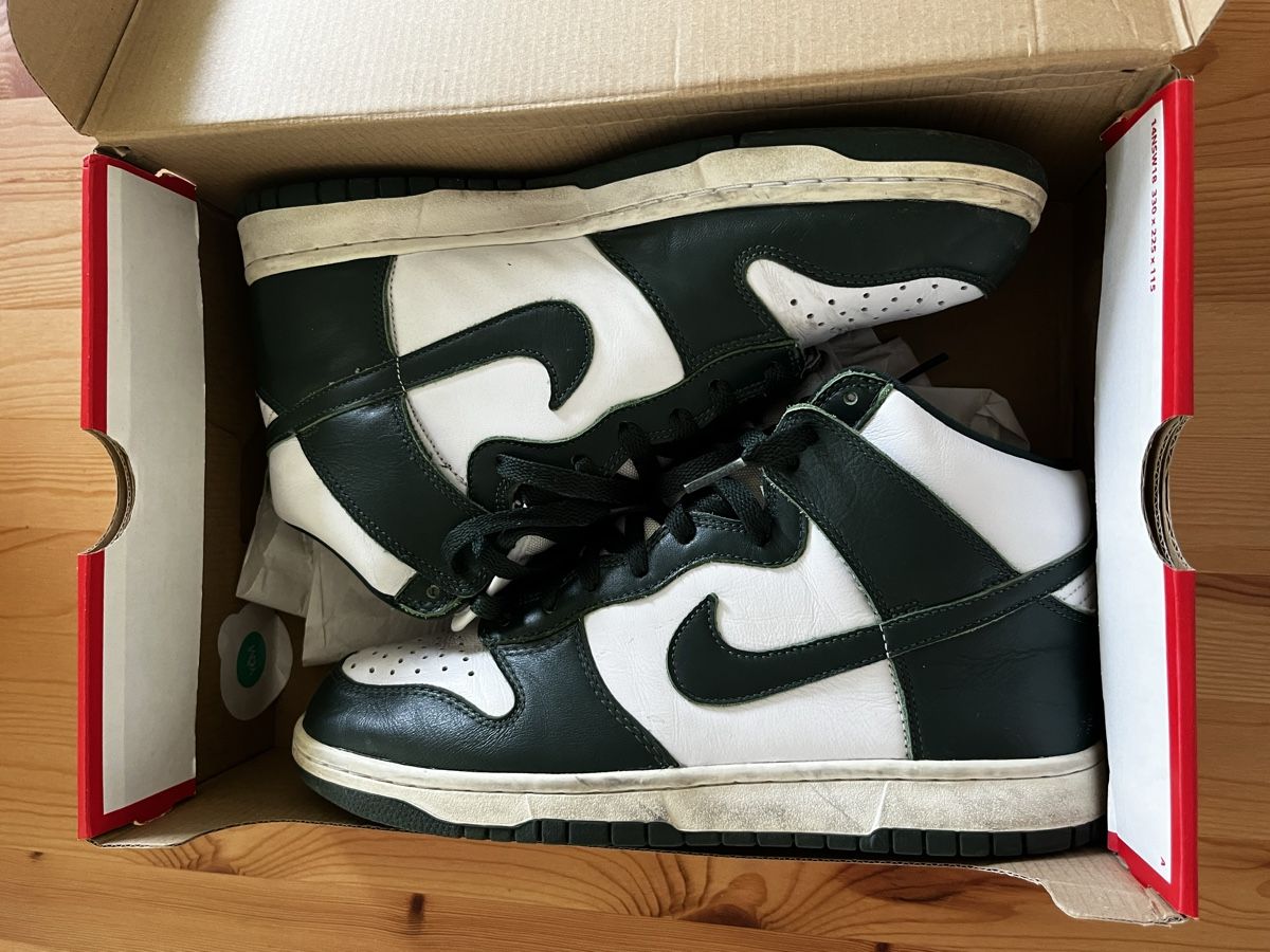 Nike Scarpe da uomo: Nike Dunk Spartan Green EU 42.5 – Usato da Liebefeld venduto da donetasy 1