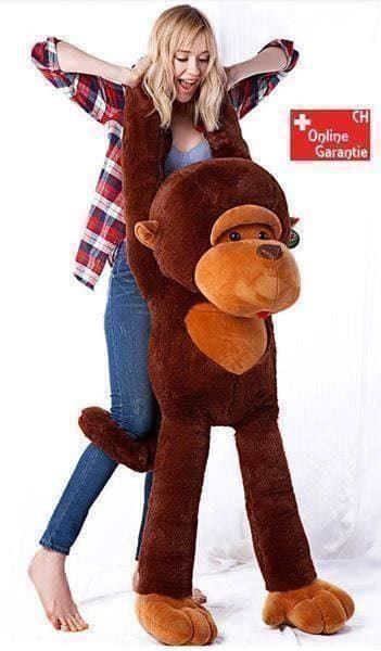Giocattoli: Riesen Plüsch Affe Monkey 130cm Geschenk – Nuovo e nell'imballaggio originale da Visp venduto da zbotschi 1