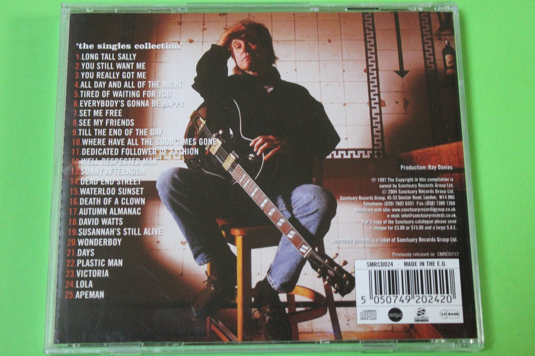 CD: KINKS - THE SINGLES COLLECTION CD 2004 – Usato da Tübach venduto da JamesStone 2