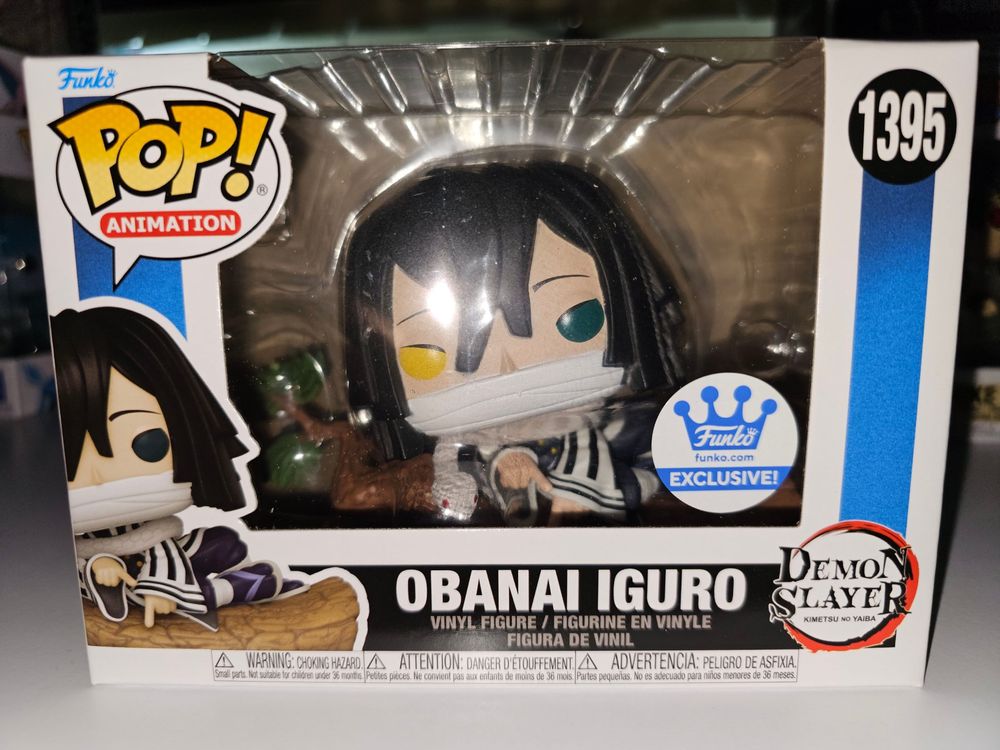 Funko Pop ! Demon Slayer Obanai Iguro 1395 Exclusive (Neu und ...