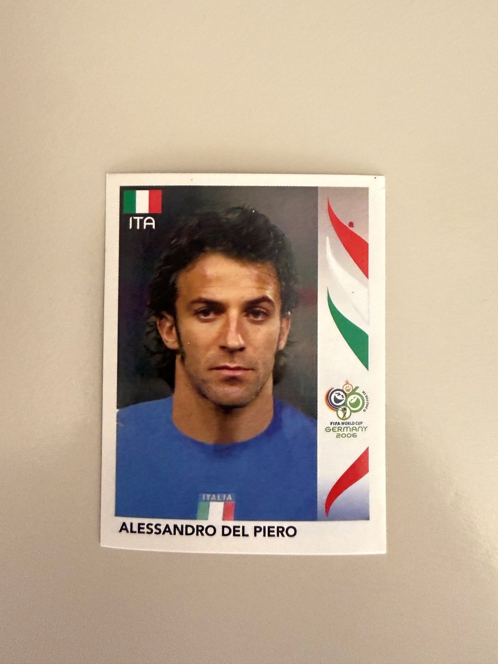 Panini Carte collezionabili: Panini WM 2006 - Alessandro Del Piero Sticker – Nuovo (secondo la descrizione) da Chiggiogna venduto da TheLegend88