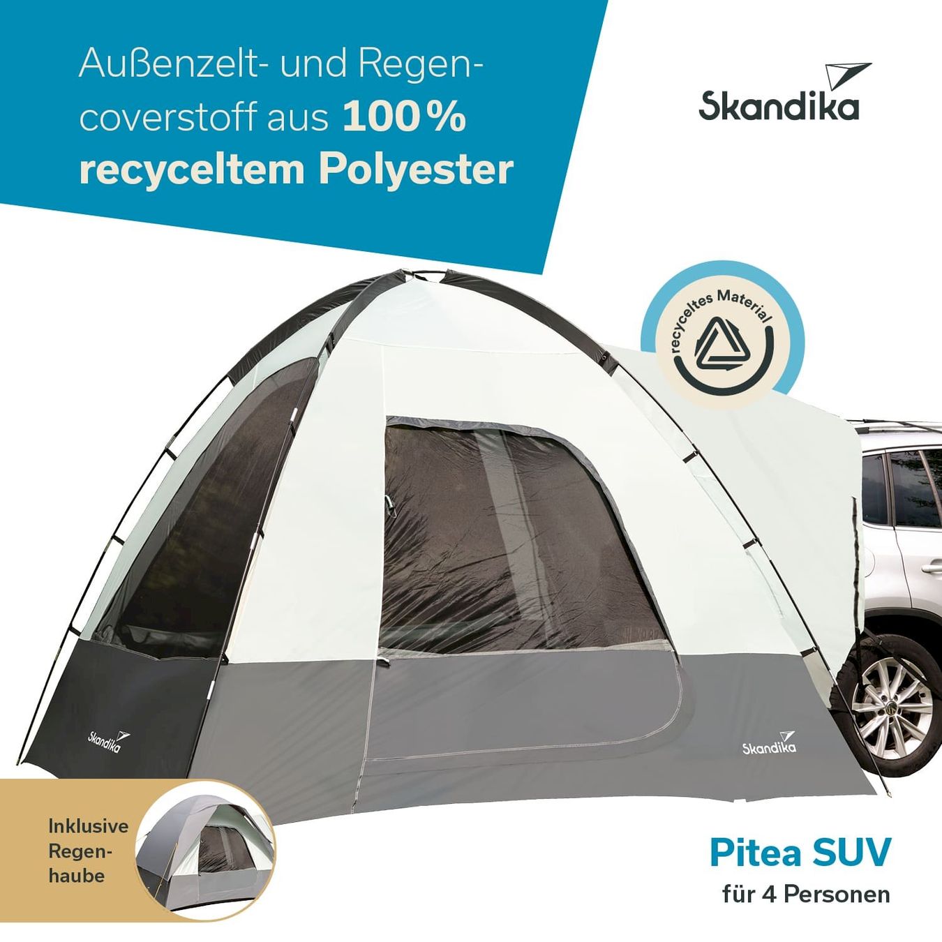 Verande & Tende da sole: Skandika Heckzelt Pitea SUV – Nuovo e nell'imballaggio originale da Bottighofen venduto da zaap 1