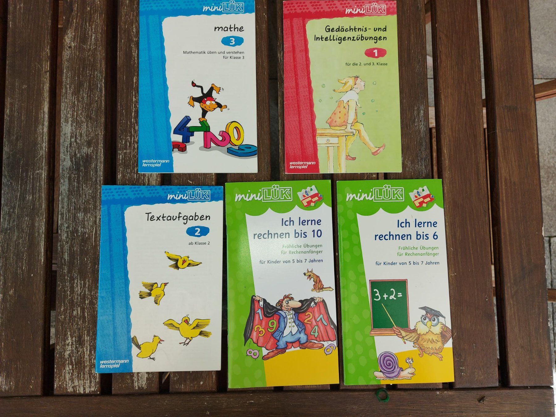 Jeux: mini LÜK-Kasten plus diverse Hefte – D'occasion à Buchs AG par Sushikiller 4