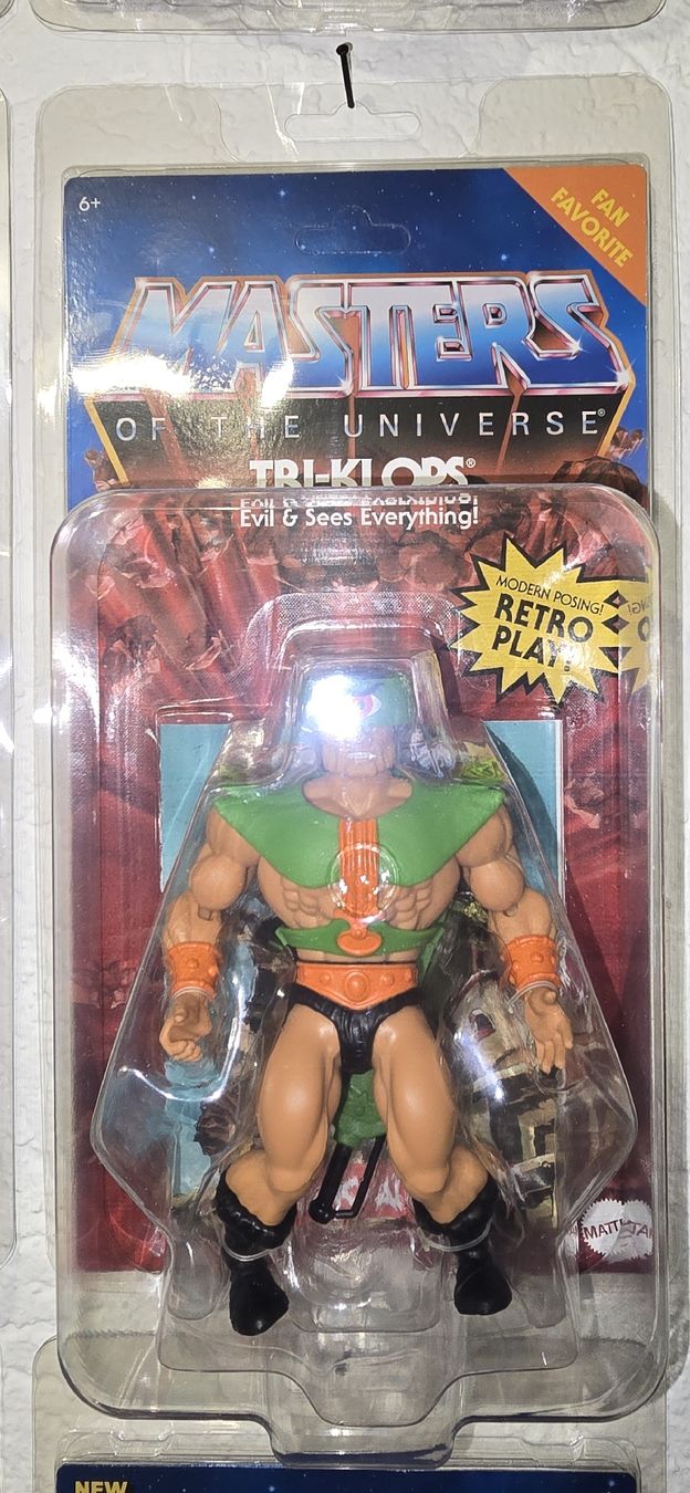 Statuette: Master of the Universe Tri-Klops – Nuovo e nell'imballaggio originale da Rüti ZH venduto da rolinator2000