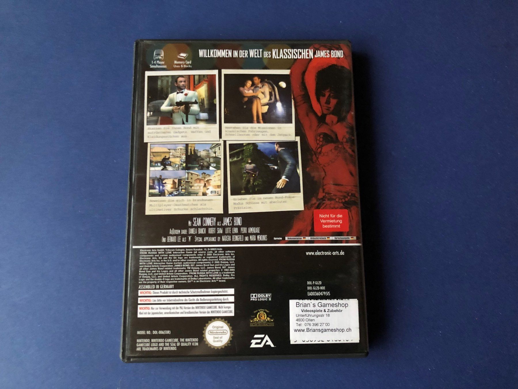 Nintendo Giochi: 007 LIEBESGRÜSSE AUS MOSKAU – Usato da Hägendorf venduto da Briansgameshop 1