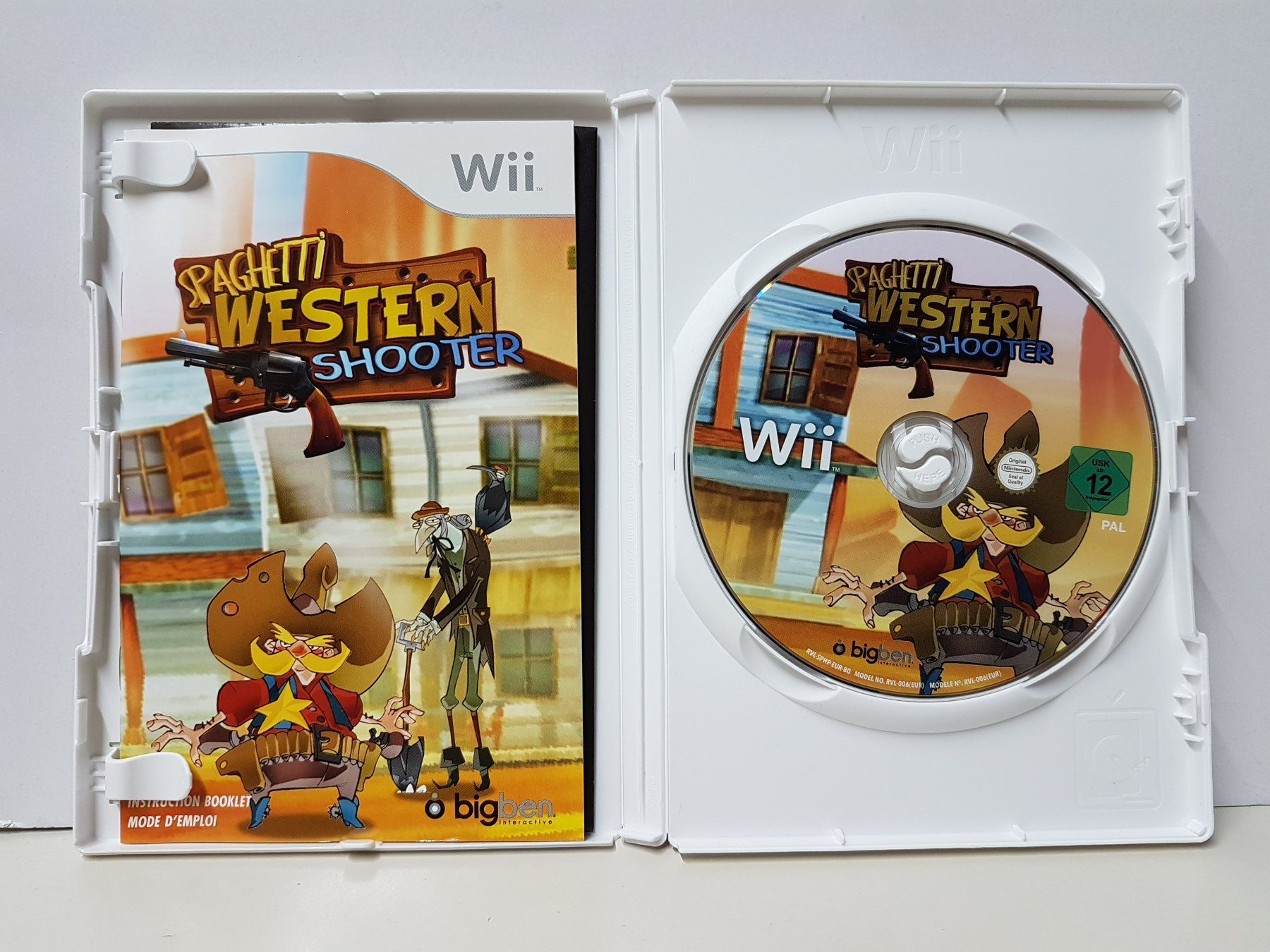 Nintendo Giochi: 😎Spaghetti Western Shooter  Wii – Usato da Schüpfheim venduto da Games_Spielkonsolen