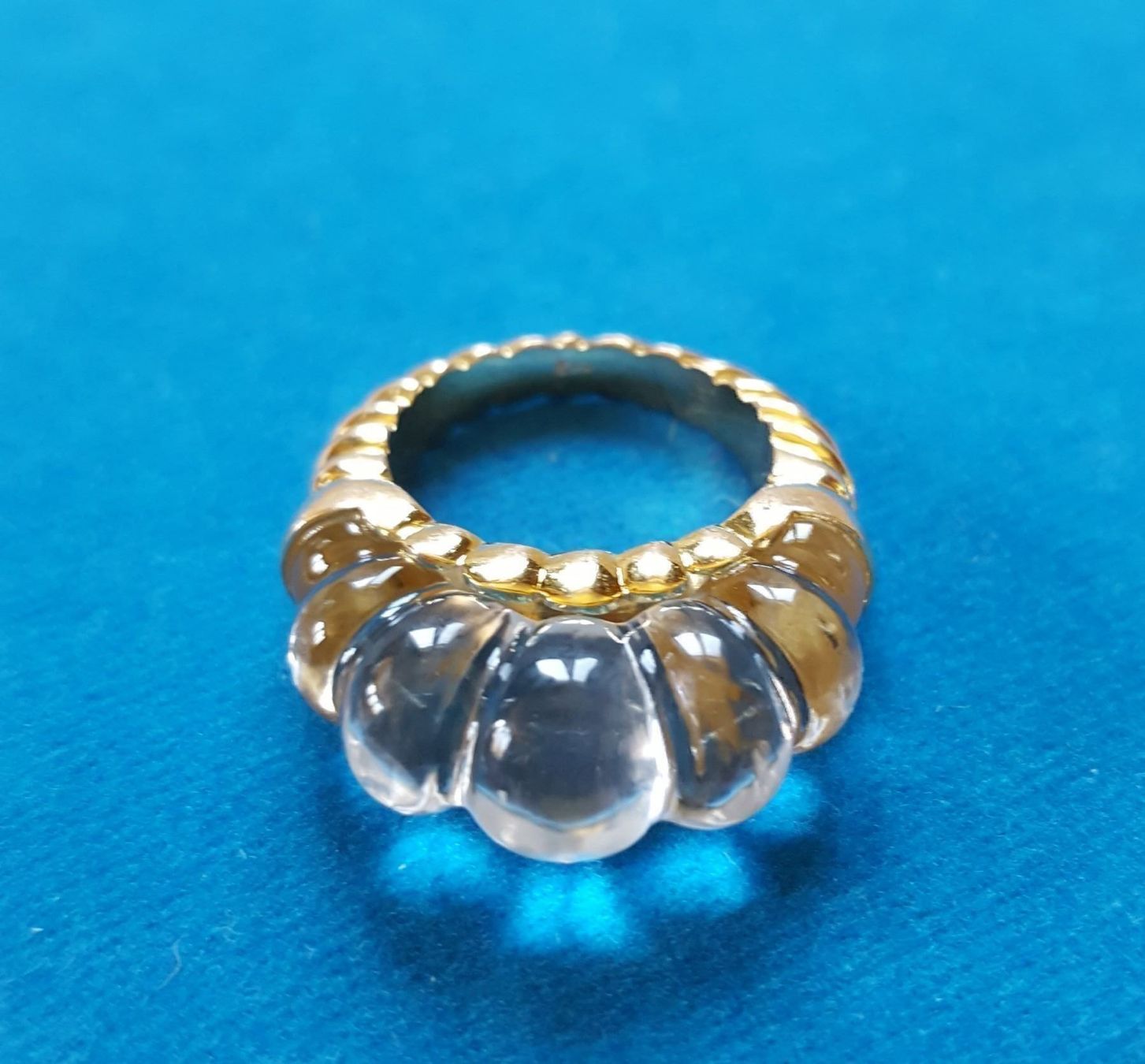 Anelli: Massiv 585 Gold Ring Mit Stein – Usato da Wald ZH venduto da Aniade 8