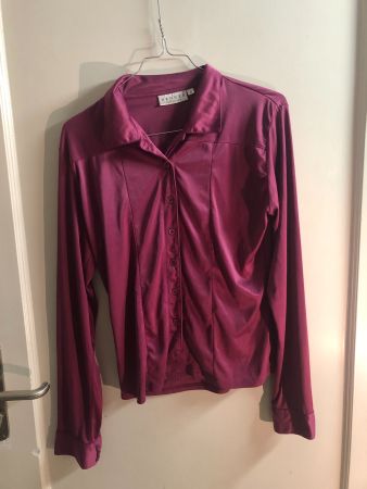 Tolle Bluse / Burgundy // M