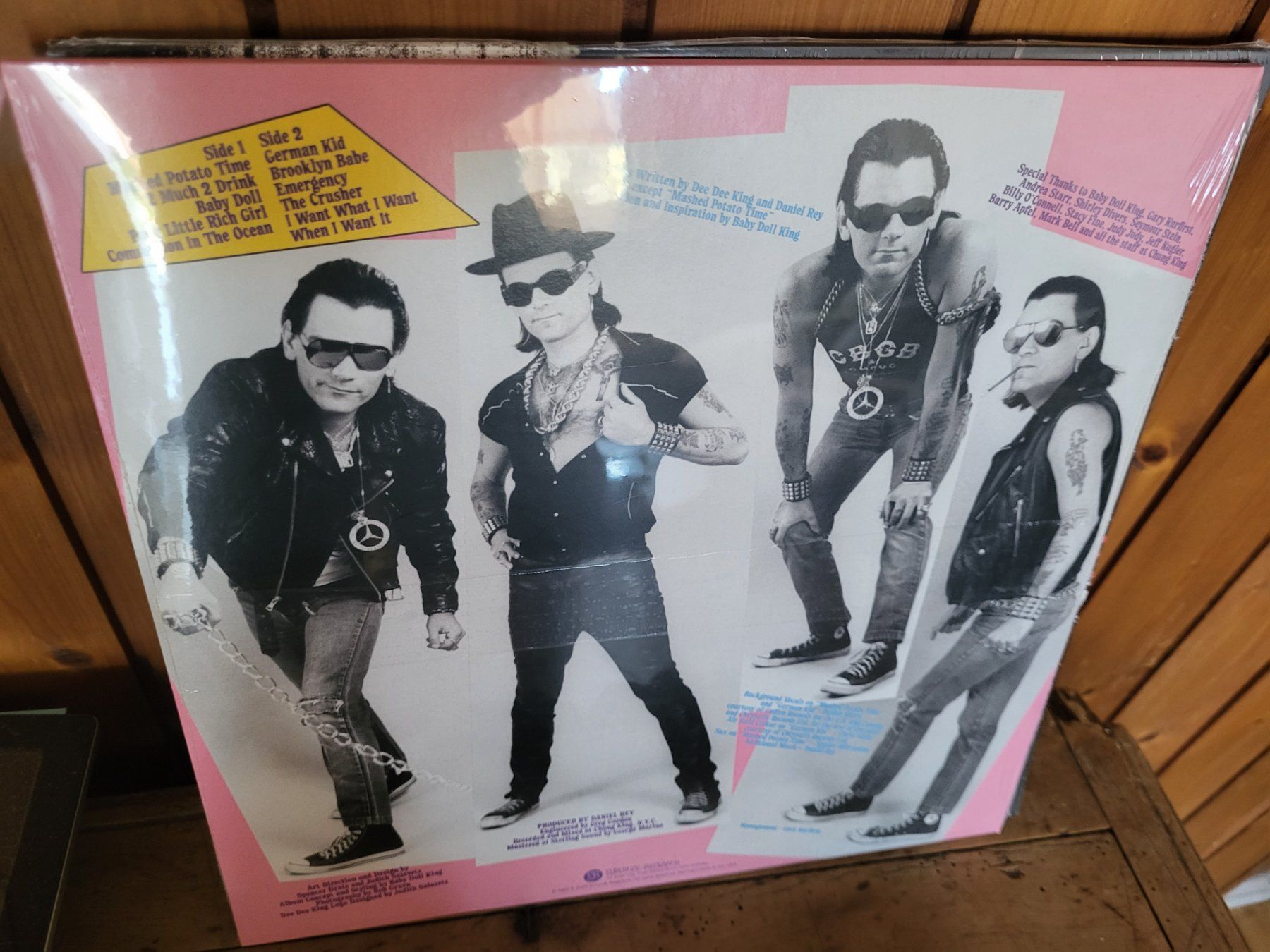 Dischi in vinile: Dee Dee King - Standing In The Spotlight LP – Nuovo e nell'imballaggio originale da Thun venduto da Kissthis 1
