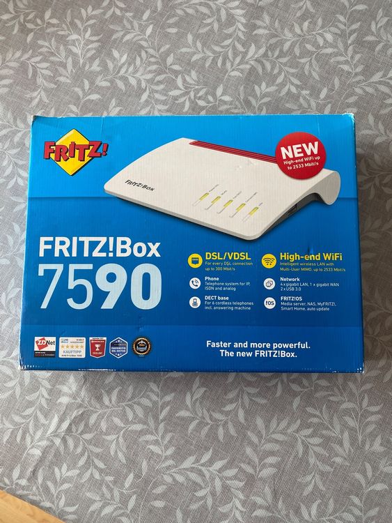AVM FRITZ!Box 7590, Router DSL/VDSL Kaufen auf Ricardo