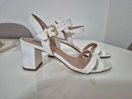 Weisse Sandalen von Dune gr. 38