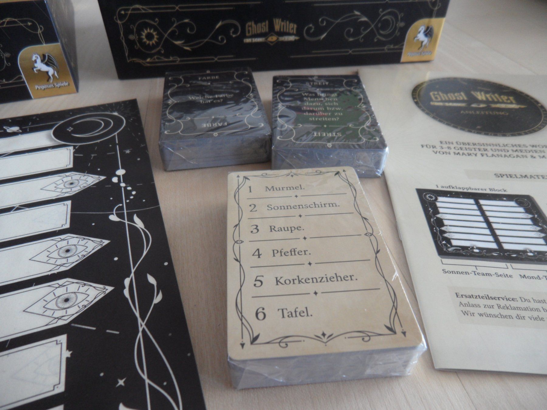 Pegasus Spiele Jeux: Ghost Writer - Neu - schön – Neuf avec emballage d'origine à Bern par Ono99 3