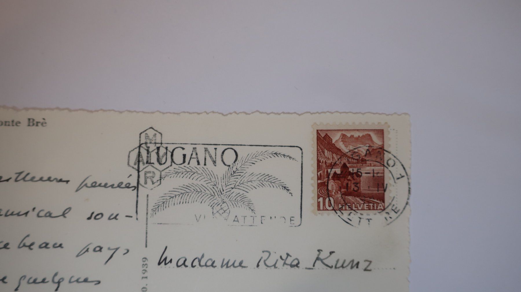 Cartes postales: Lugano e Monte Brè – D'occasion à Cormoret par Pascalll2001 3