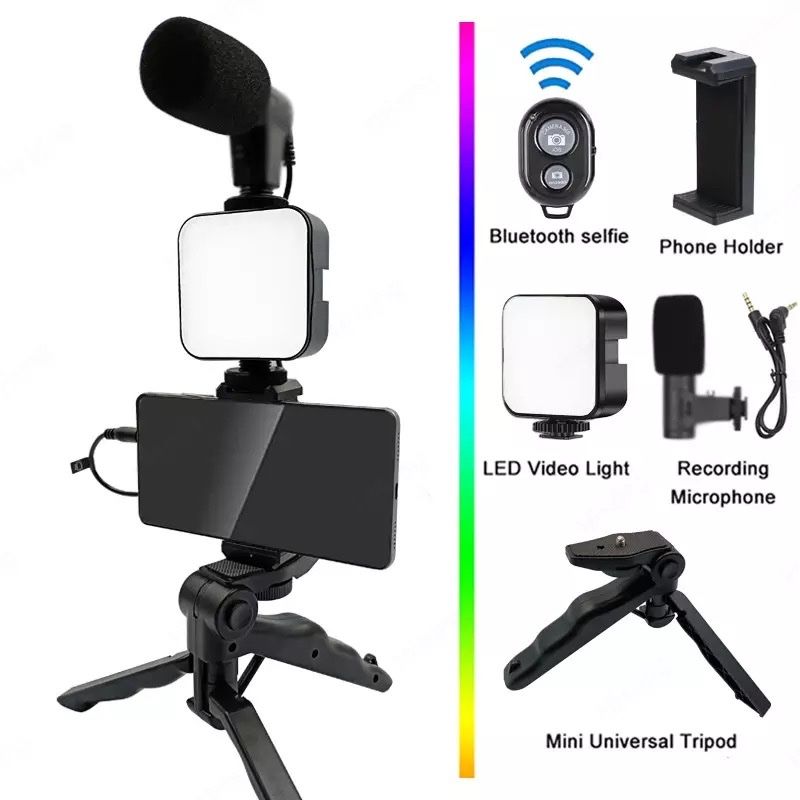 Treppiedi & Teste: Trépied avec accessoires pour téléphone – Nuovo e nell'imballaggio originale da Vétroz venduto da Fabio-B