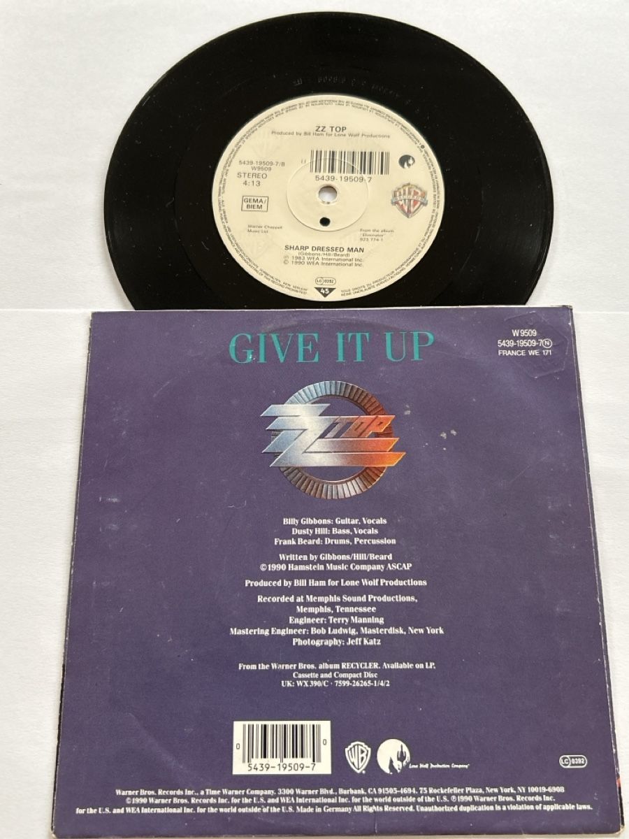 Vinyles: ZZ Top. 1990. Give It Up – D'occasion à Faulensee par Mizuno06 1