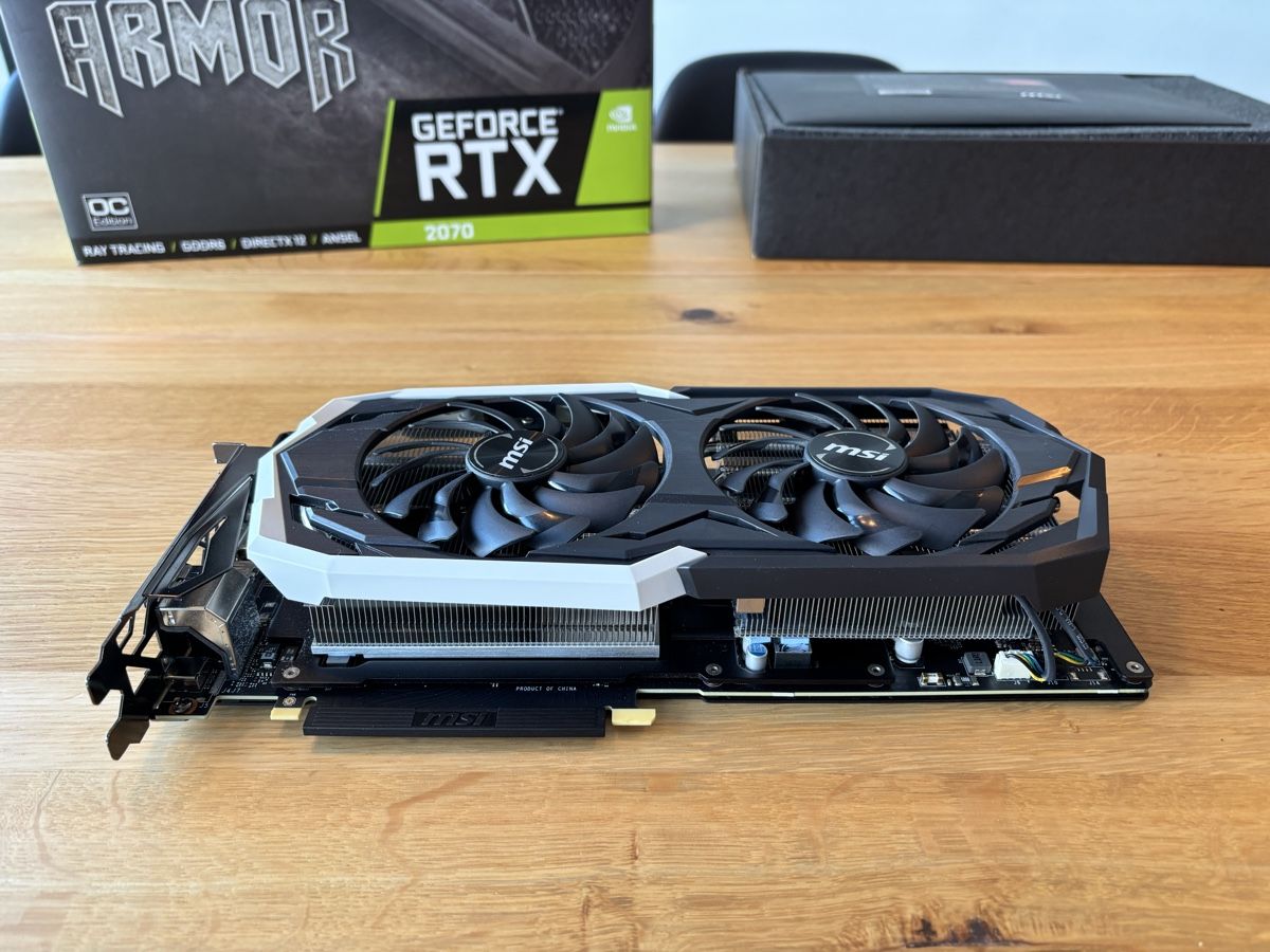 MSI Schede grafiche: MSI GeForce RTX 2070 Armor 8G, neuwertig! – Usato da Zürich venduto da Blinddarm 6