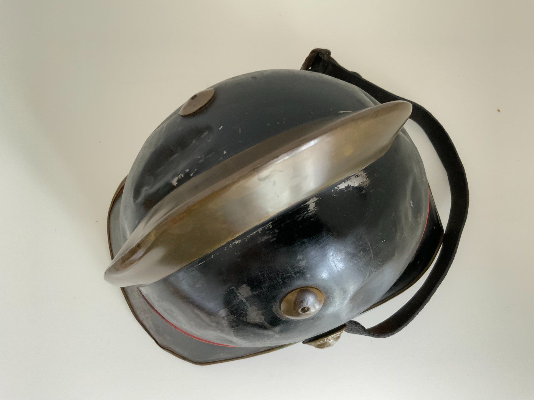 Pompieri: Feuerwehrhelm von früher – Usato da Luzern venduto da Flocke11 4