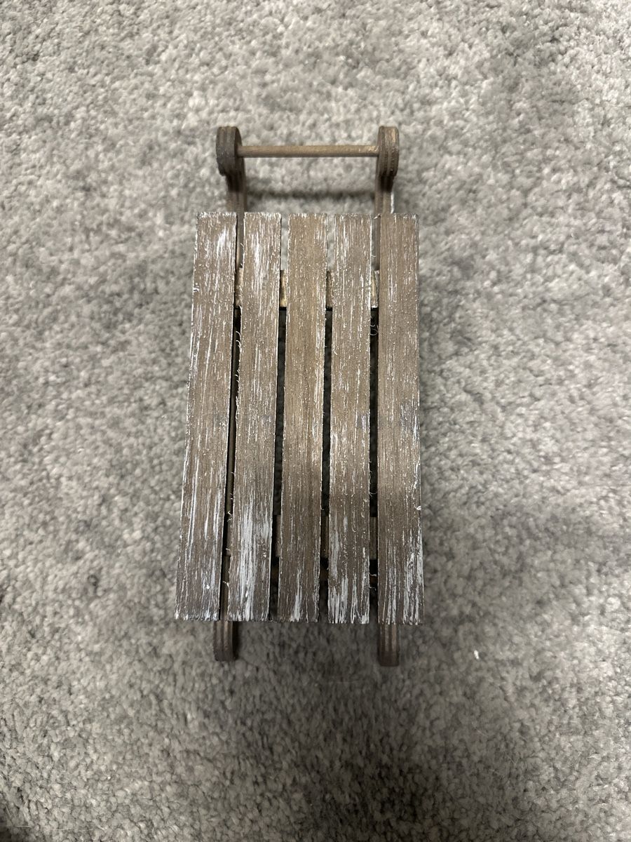 Alle Dekorationen: Rustikaler Mini Holzschlitten, Vintage-Dekoration – Neu (gemäss Beschreibung) aus Wangen SZ von Jaay_Sky 1