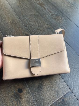 Sac DKNY cuir beige