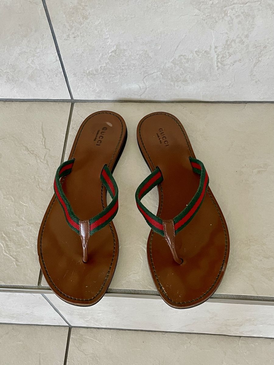 Gucci Scarpe da donna: Gucci GG Thong Web sandals size 40 – Usato da Richterswil venduto da Prangins9