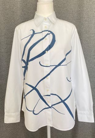 Lauren Ralph Lauren Hemdbluse aus Baumwolle Grösse M