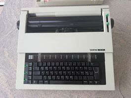 Schreibmaschine Brother CE-50 mit Zubehör