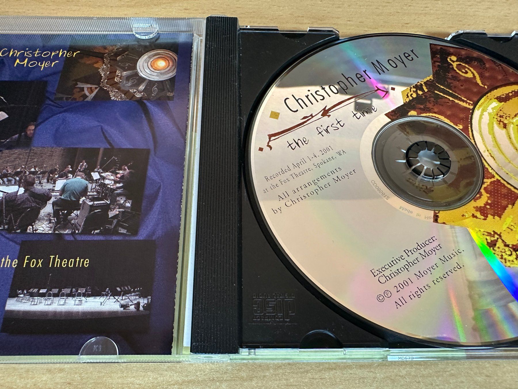 CD: Christopher Moyer - The First Time – Usato da Rikon im Tösstal venduto da Alpenmutz 2