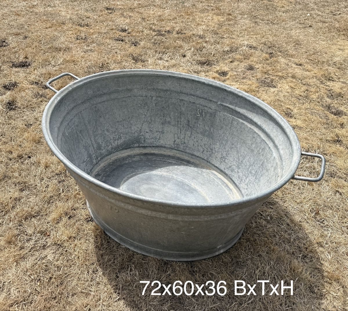 Sonstige Gartendekorationen: Zuber Zinkwanne 72 L – Gebraucht aus Gerlafingen von sternrose