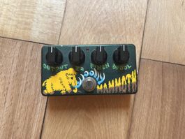Zvex  Hand Painted “Wolly Mammoth" Distortion Pedal