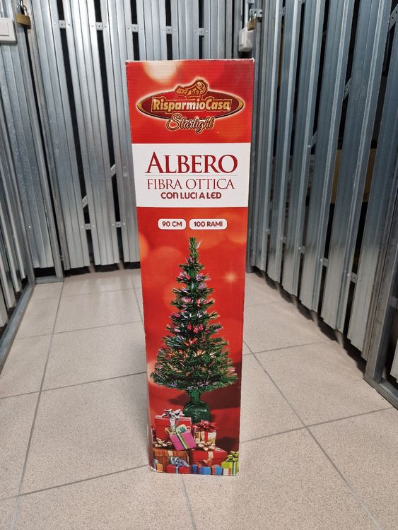 Tappeto Copribase Albero Di Natale Bakaji - Diametro 90cm, Effetto Neve, Peluche Bianco - Foto 4