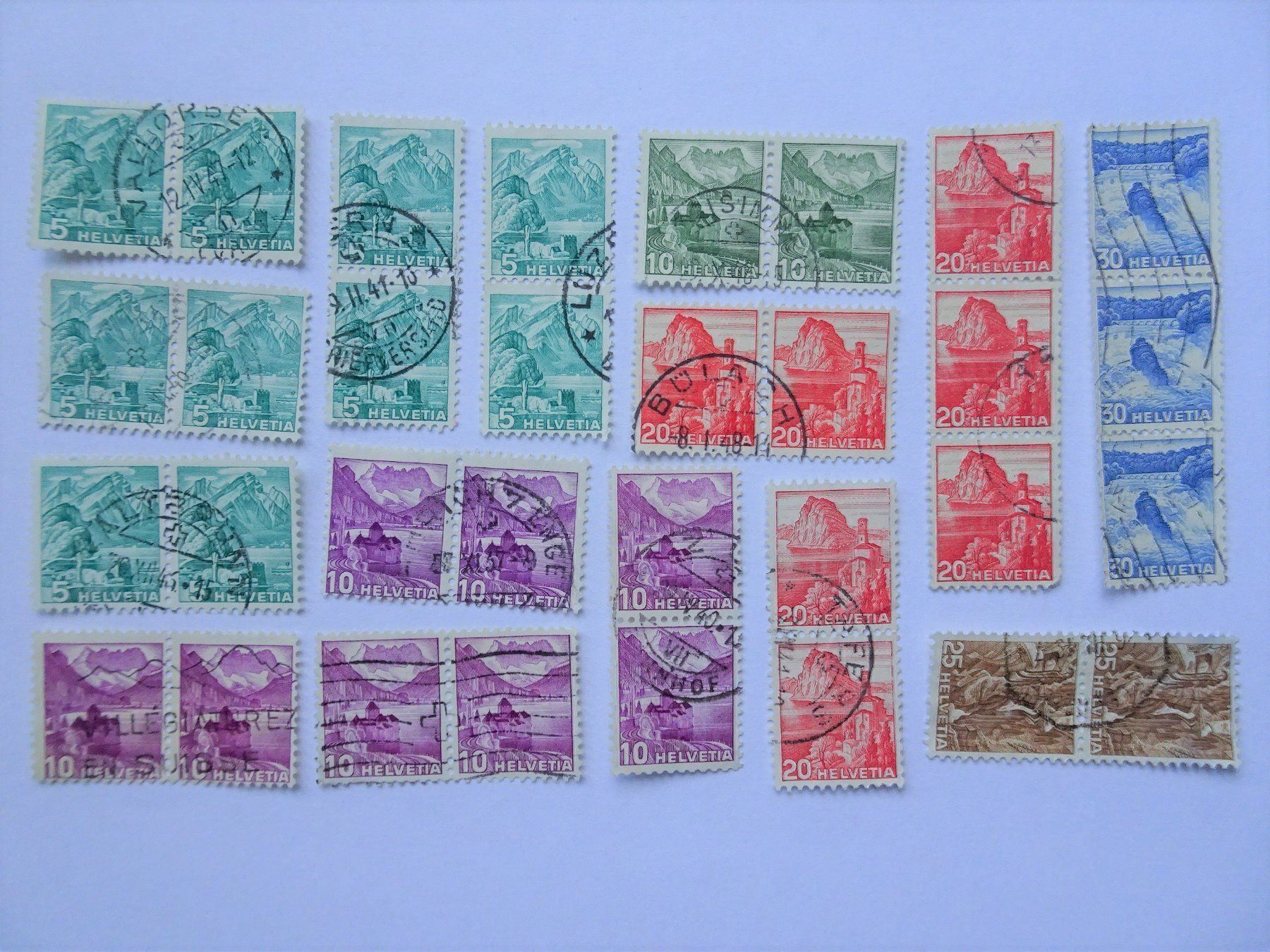 Tous les timbres: 1936 – D'occasion à Aadorf par Chnorli-Furz