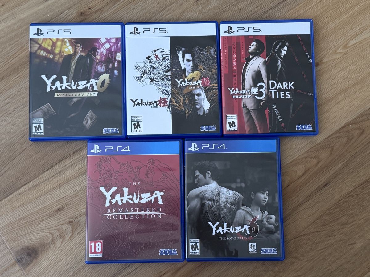 Giochi: PS4/PS5 Yakuza Sammlung – Usato da Zug venduto da mrsru