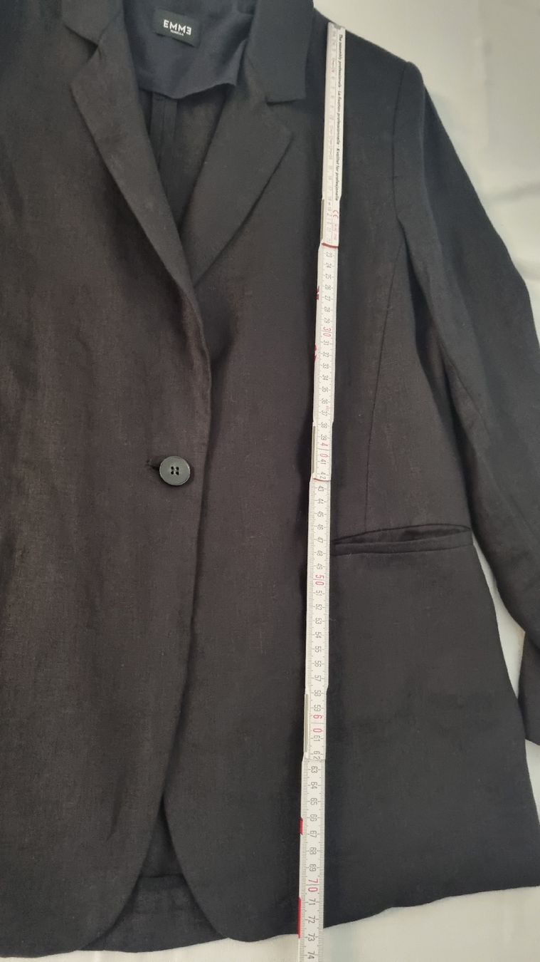 Marella Jacken: Cooler Leinenblazer von "EMME Marella" Gr. 42 – Neu (gemäss Beschreibung) aus Schneisingen von backstore24 4