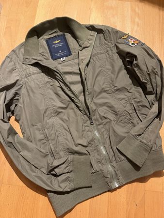 Aeronautica Militare Jacke oliv Gr. 46 sehr gut