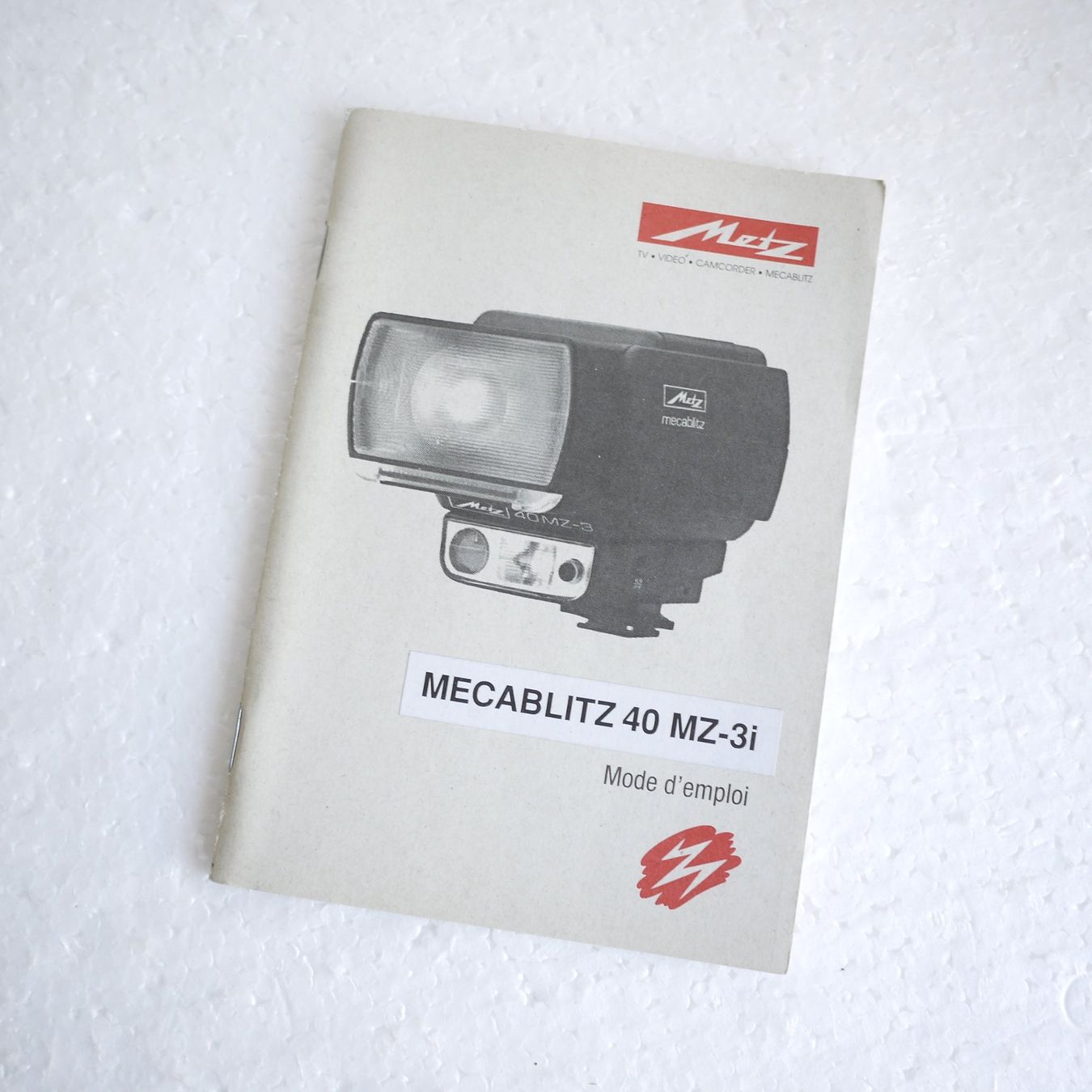 Mecablitz Flash: Metz 40 MZ-3I Mode d emploi – Usato da Egg b. Zürich venduto da JCB