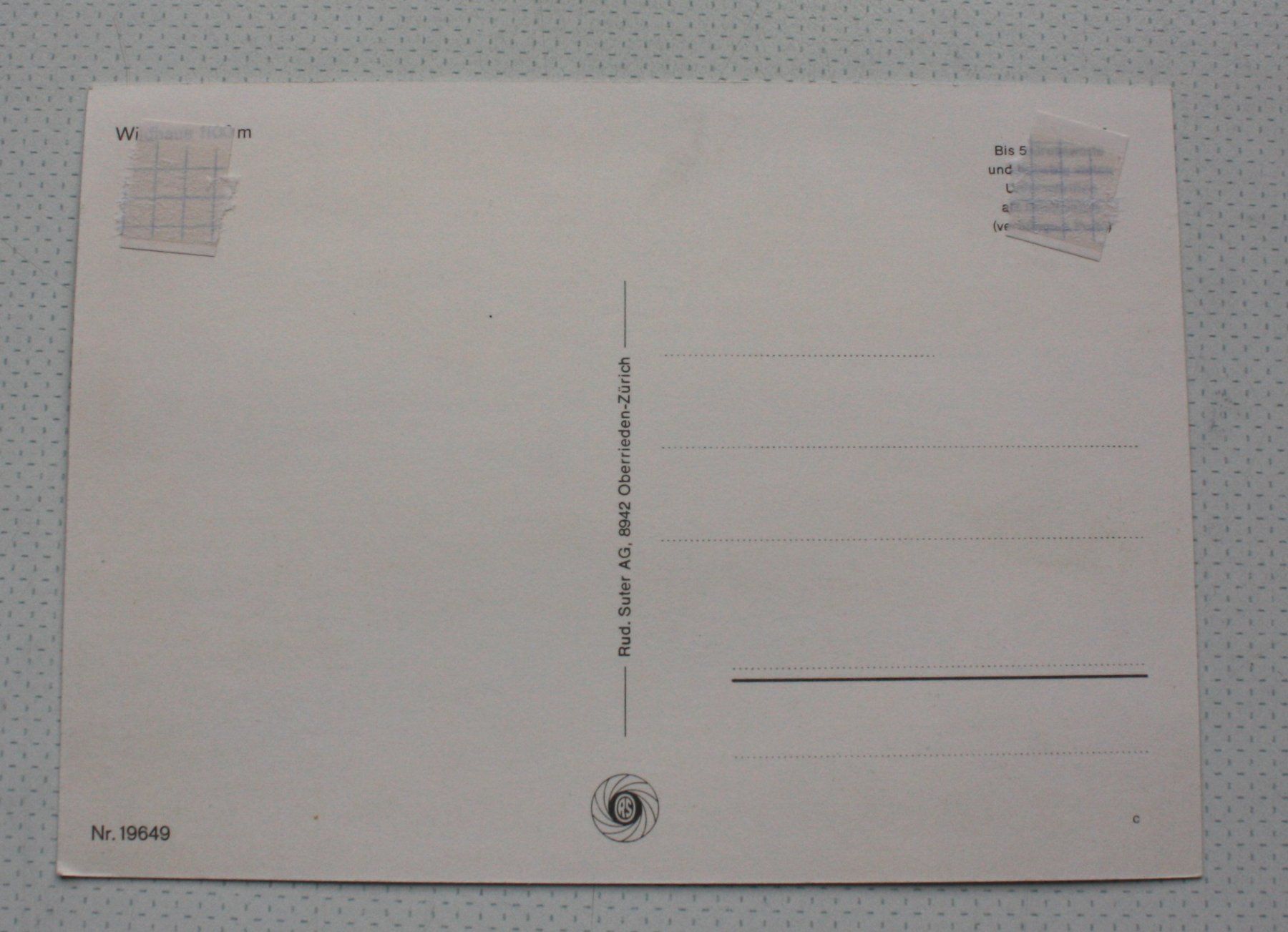 Cartoline postali: Wildhaus SG: Postkarte mit Bergpanorama – Nuovo (secondo la descrizione) da Wettingen venduto da Licht08 1