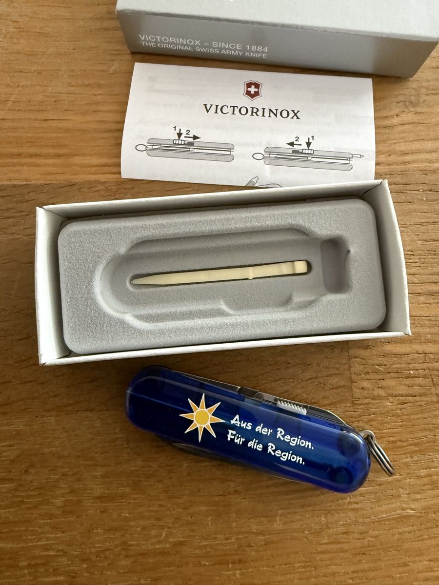 Victorinox Taschenmesser: Victorinox Sackmesser "Aus der Region. Taschenmesser – Neu und originalverpackt aus Goldach von Messerguru 2