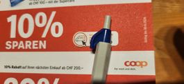 Bis 06/2026 Coop online Code Gutschein 10% ab CHF 200.-