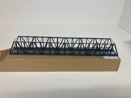 Hack Spur N 21200 KN-35 Kastenbrücke aus Metall eingleisig