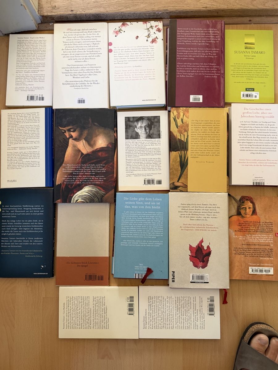 Libri: 17 Susanna Tamaro Romane – Usato da Fribourg venduto da Fmia 1