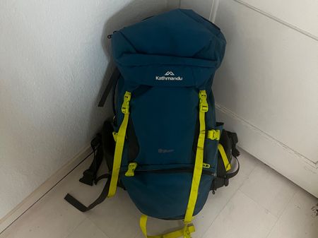 Wanderrucksack Kathmandu Gluon blau gebraucht