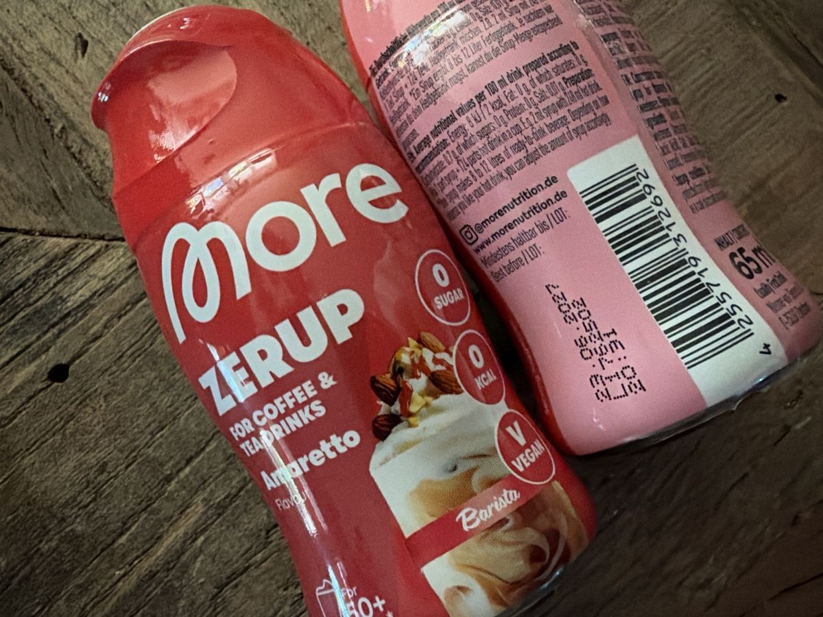 More Nutrition Aliments & Spécialités: 2 More Zerups Amaretto – Neuf avec emballage d'origine à Fehraltorf par meltastisch 1