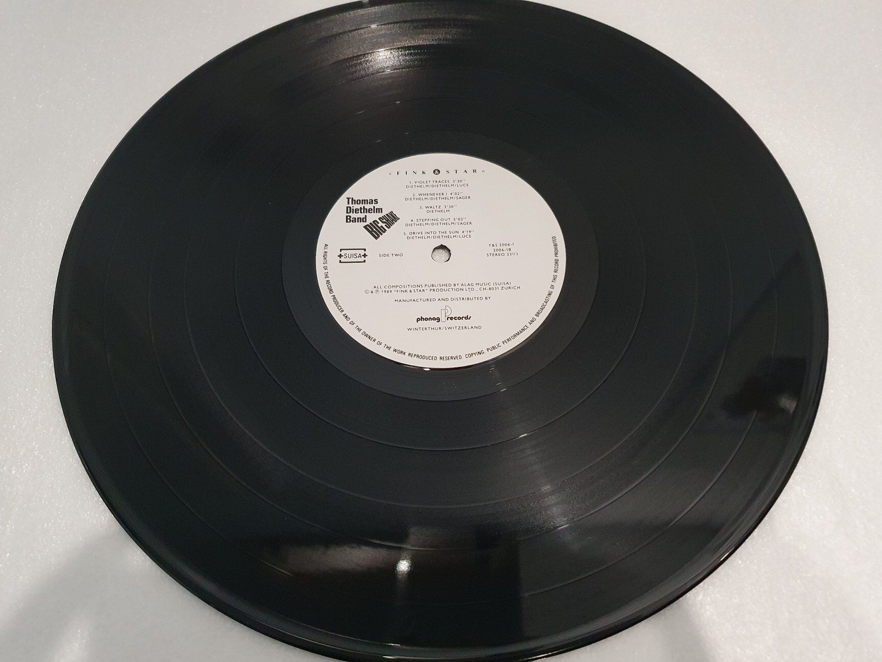 Dischi in vinile: Thomas Diethelm Band – Big Shake – Usato da Uster venduto da Vinyl-Leidenschaft 4