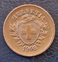 1 RAPPEN JAHR 1908 - SCHWEIZ