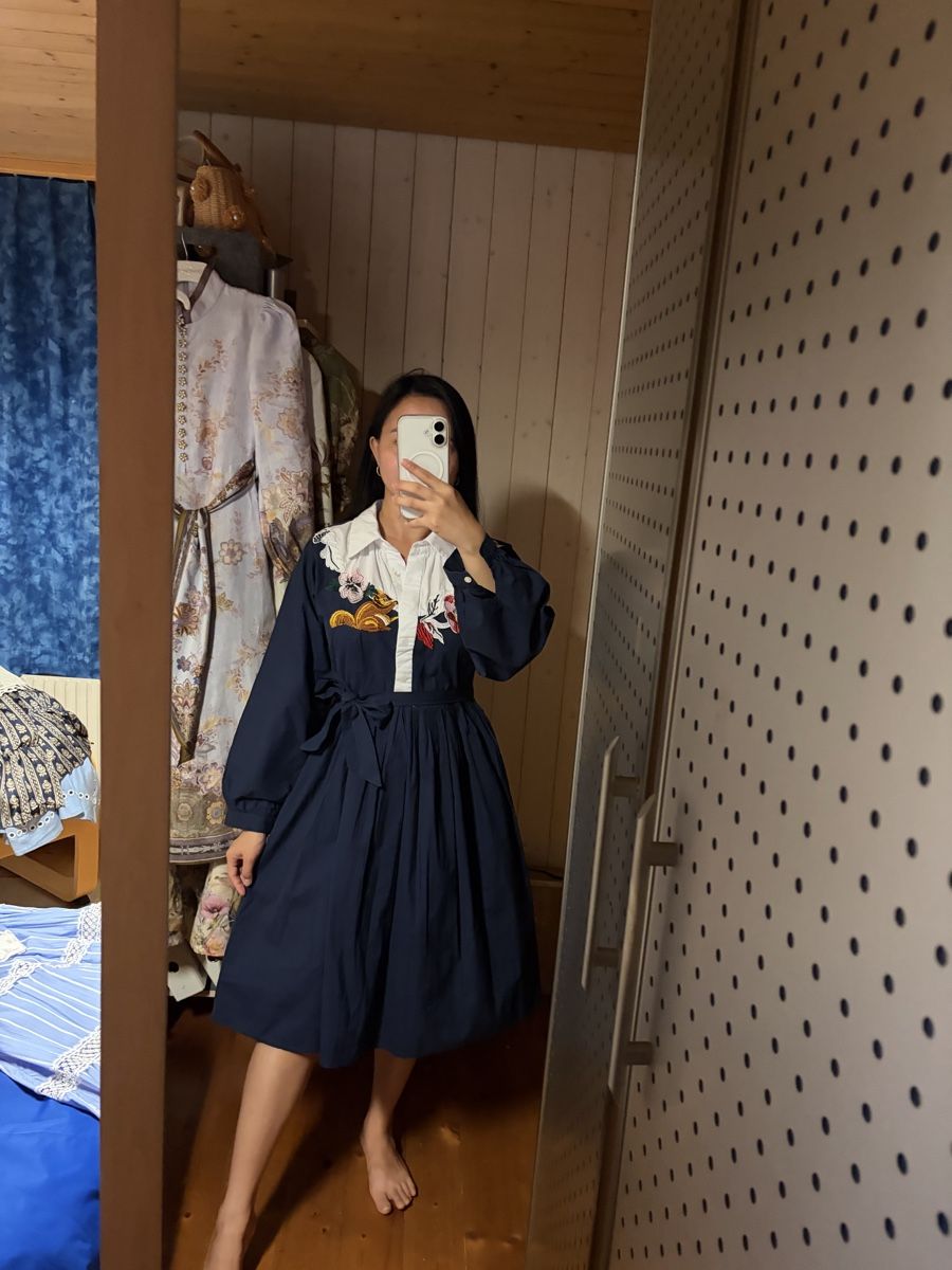 Vestiti: Cotton Embroidery Dress – Usato da St.Josefen venduto da lop_lh8d 9