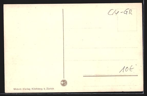 Cartoline postali: AK Schuls, Dorfplatz mit Oxenkarre – Usato da Berlin venduto da bartko-reher 1
